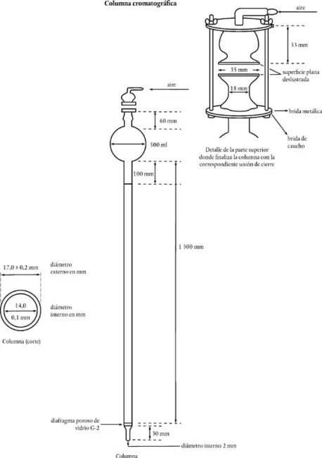 columna cromatográfica