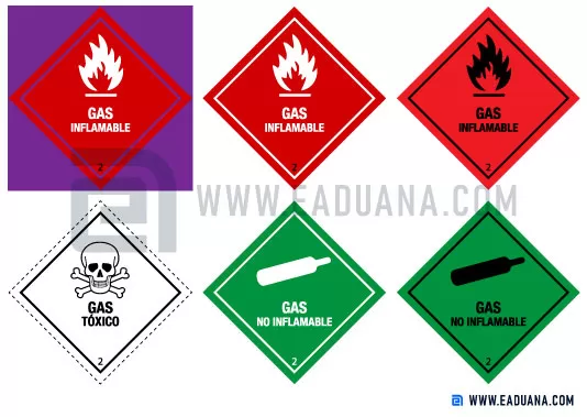 mercancías peligrosas gases explosivos